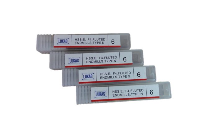 فرز انگشتی 6 میلیمتر HSSE.چهارپر